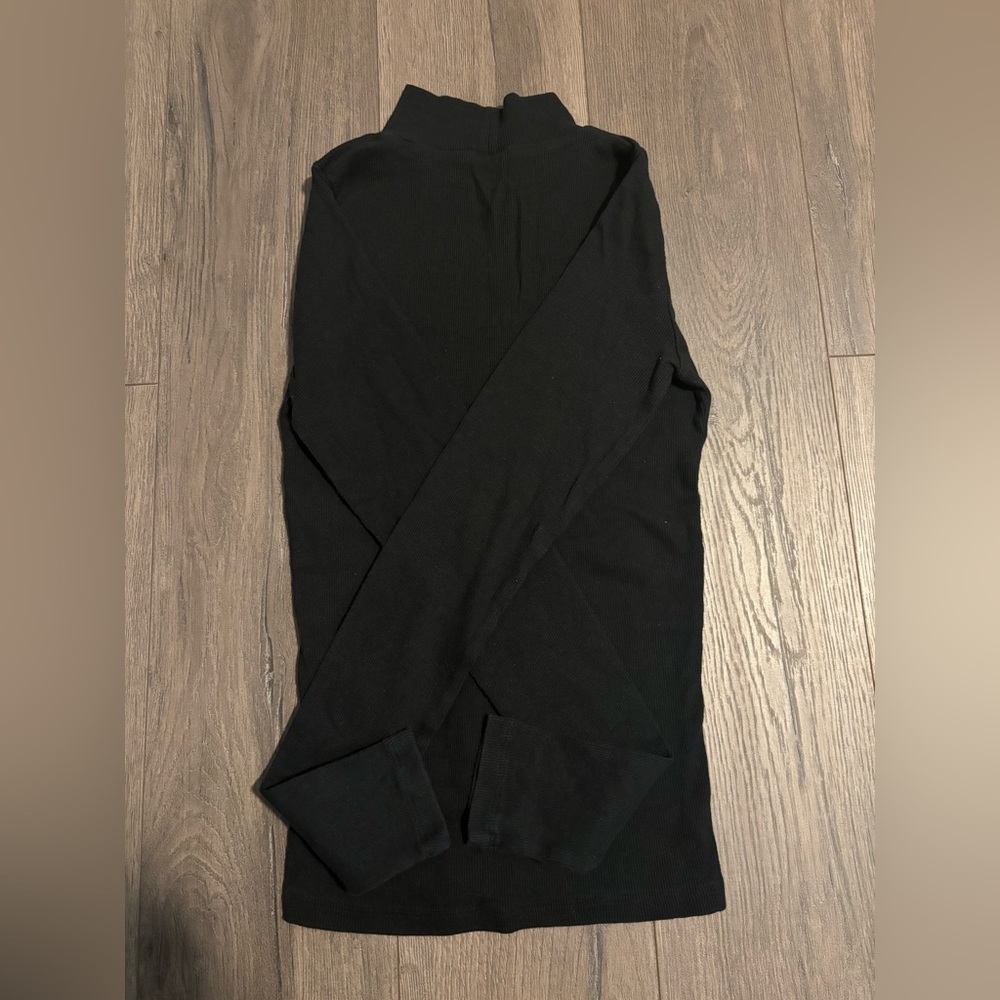 women’s black turtleneck